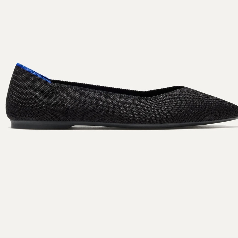 Rothy's Black pointed toe flats - Picture 9 of 10